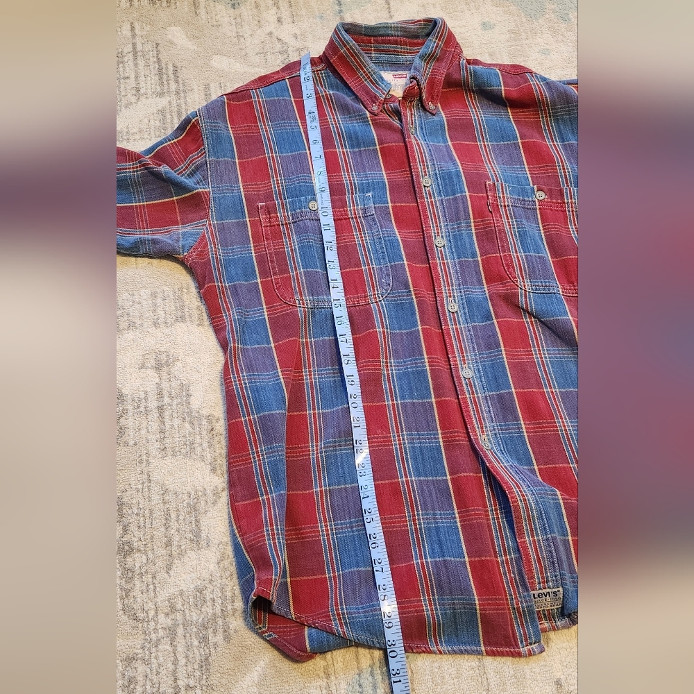 Vintage Levi's Button Down. Size L. Euc - image 7